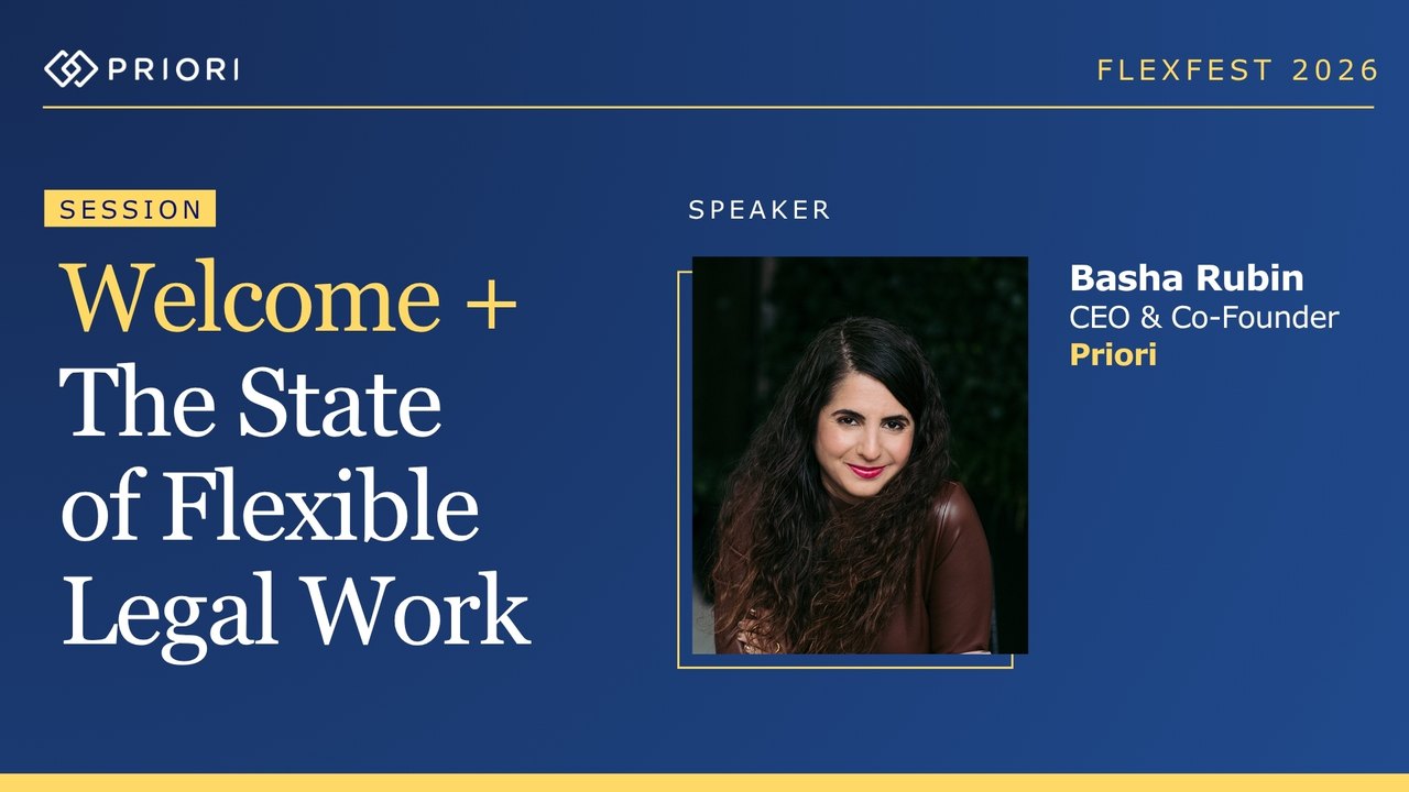 Welcome + The State of Flexible Legal Work