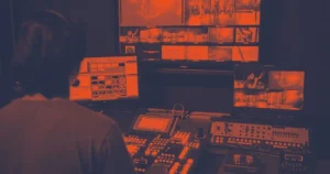 Show Flow Templates: Time-Tested Run-of-Show Event Templates & Tips Producer working at an audio console