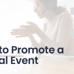 how to promote a virtual event