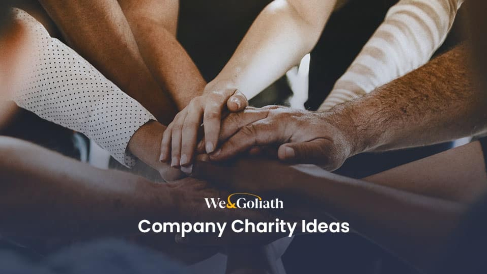 company charity ideas