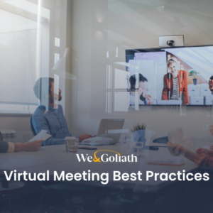 Virtual meeting best practices.
