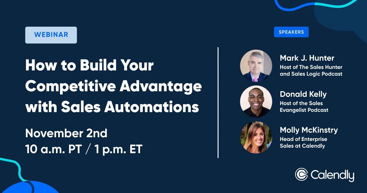 An example of a webinar advertisement