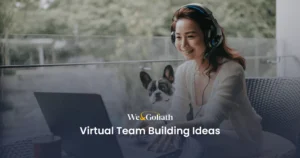 Foster Teamwork Online: 42 Virtual Team Building Ideas Virtual team building ideas.