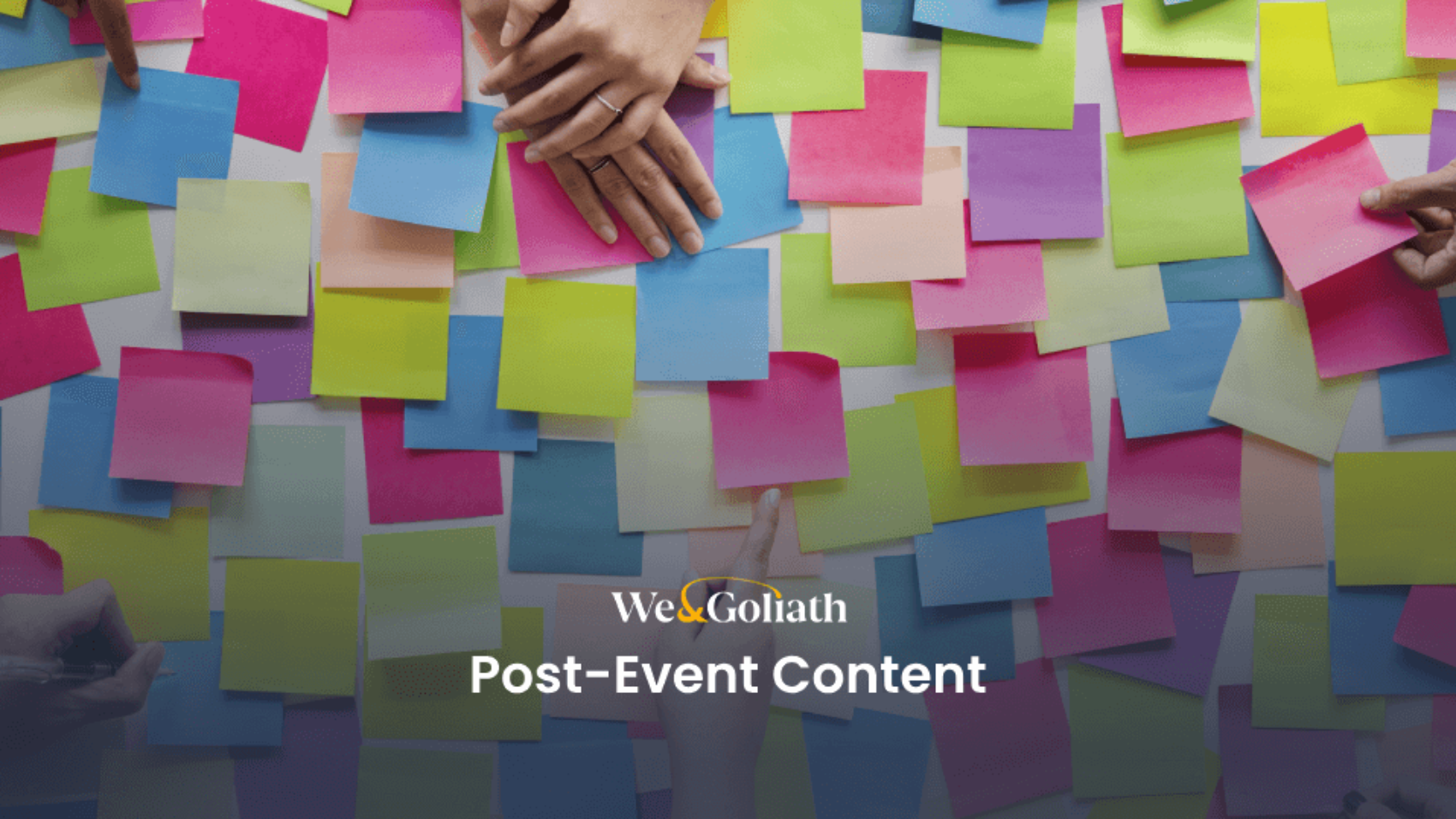 Content created after the event.